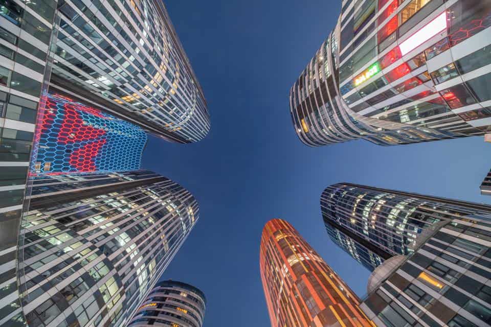 Neon Skyscrapers Neon Skyscrapers