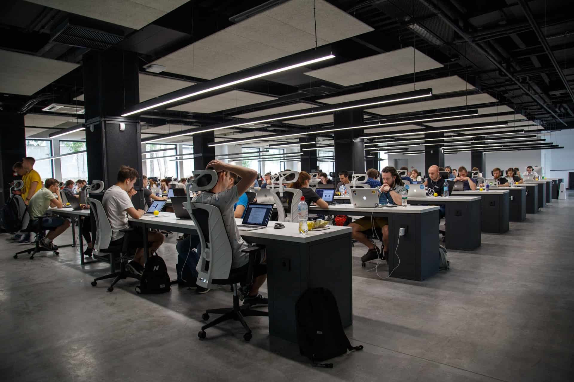 Office with Workers Office with Workers
