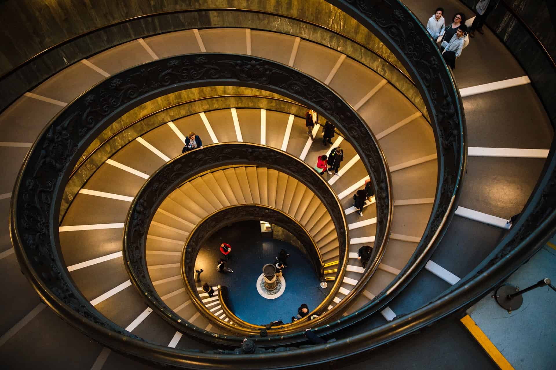 Stairs Spiral Downward Stairs Spiral Downward