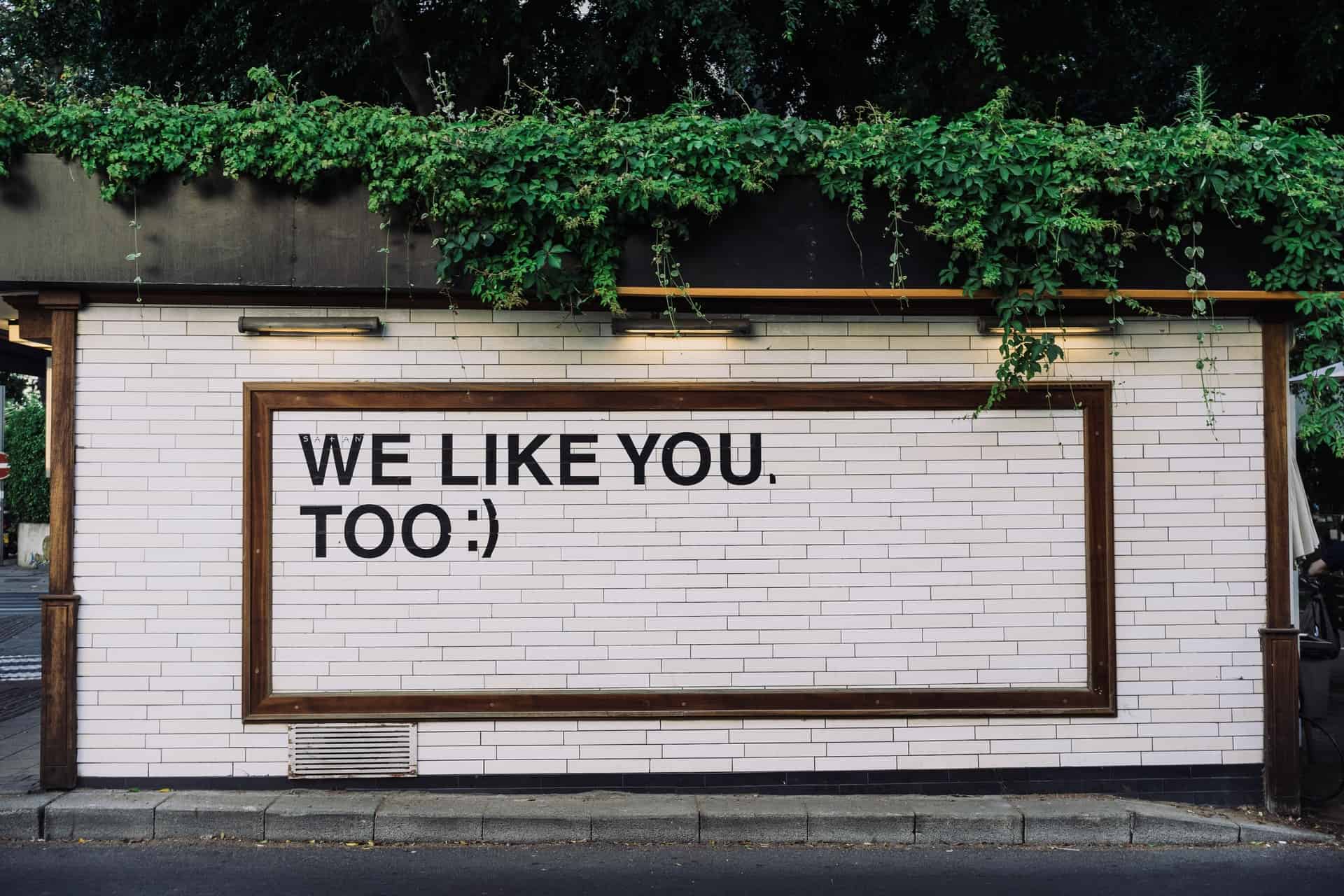 We Like You Too Billboard We Like You Too Billboard