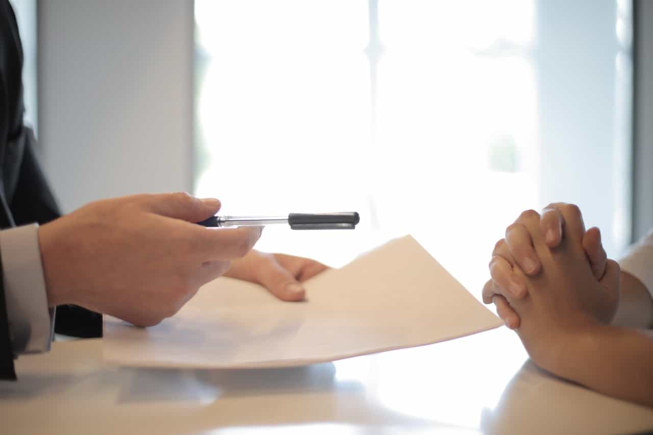 Signing Contract Signing Contract