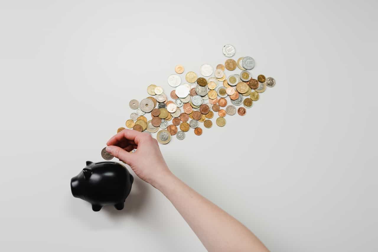 Piggybank With Coins Piggybank With Coins