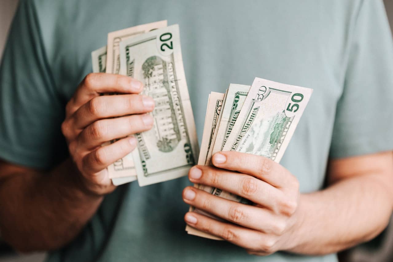Person Counting Money Person Counting Money