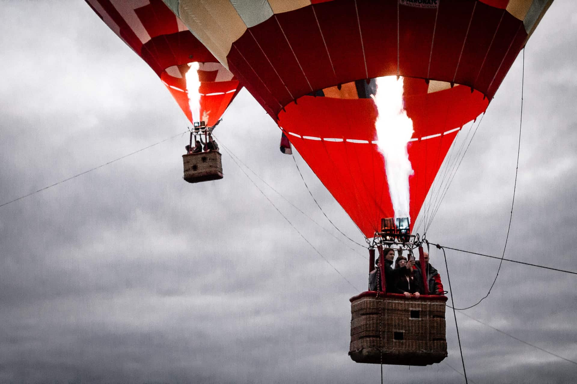 Red Balloon Hot Roller Coaster Top