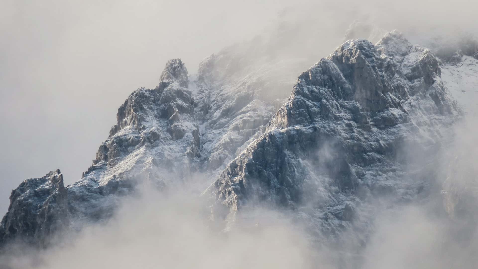 Snow Capped Mountains Cold