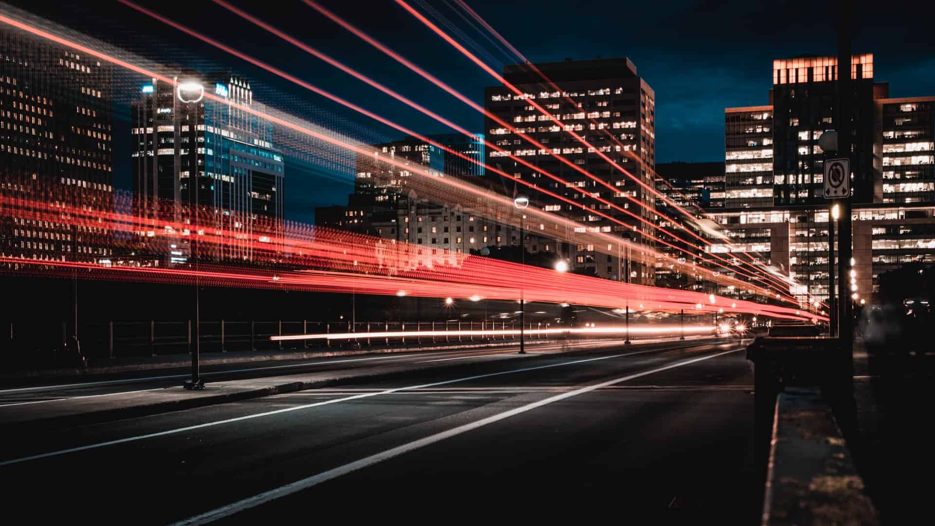 Traffic Lights City at Night Traffic Lights City at Night
