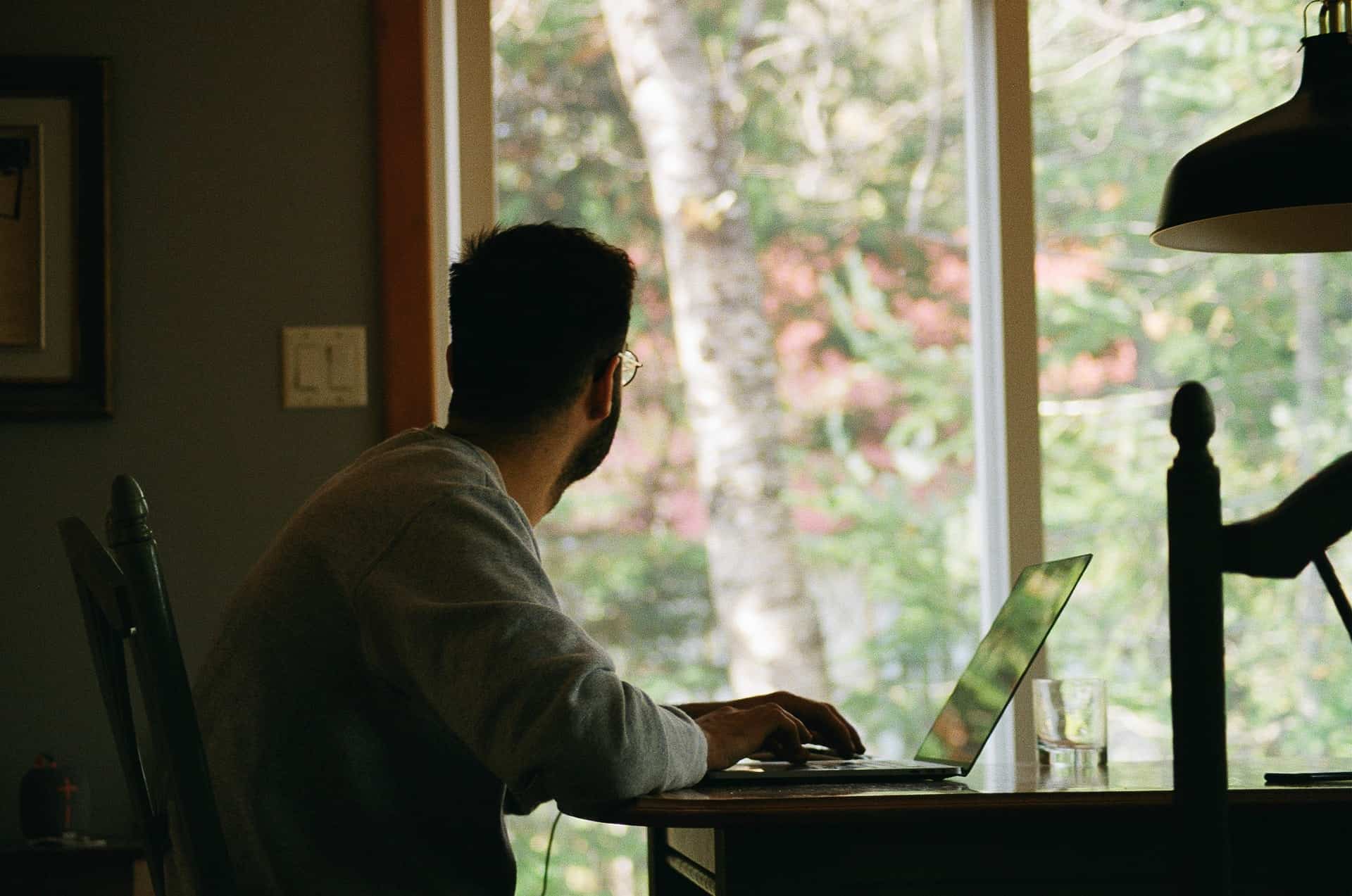 Work From Home Looking out the Window Work From Home Looking out the Window