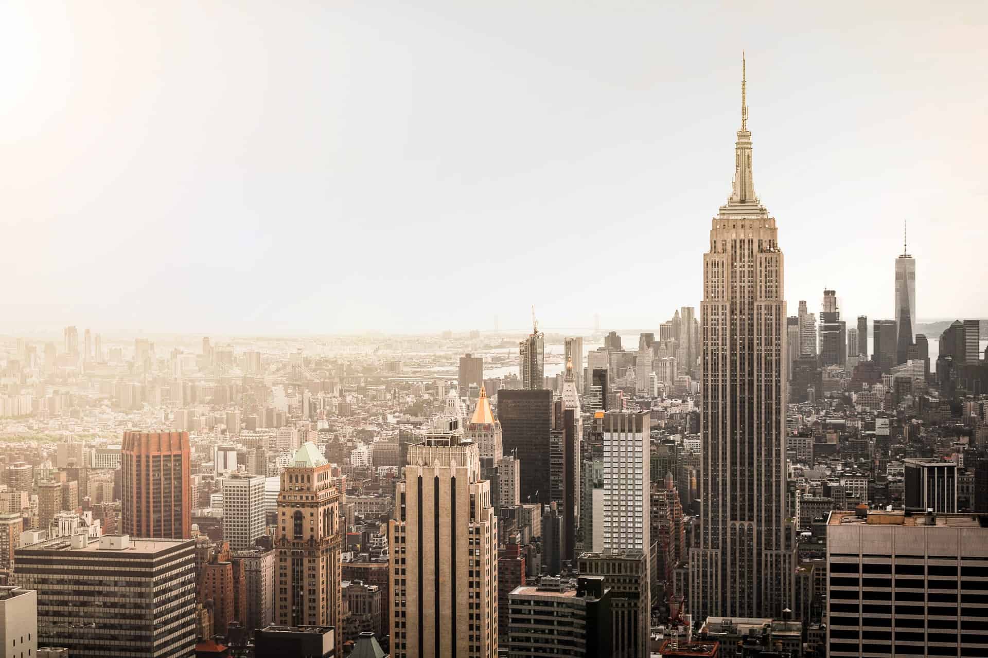 Manhattan Skyline Empire State Building Manhattan Skyline Empire State Building