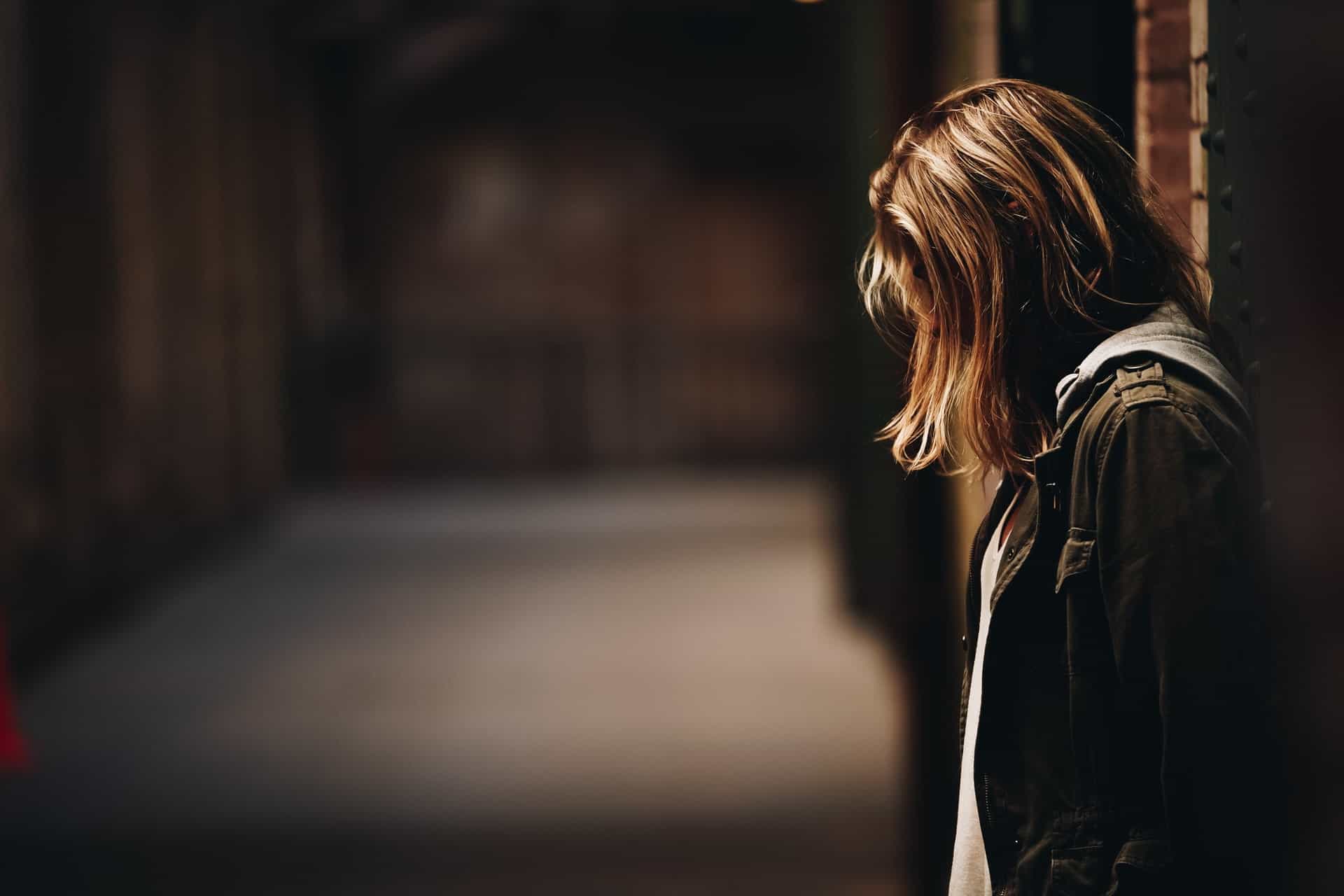 Sad Looking Down