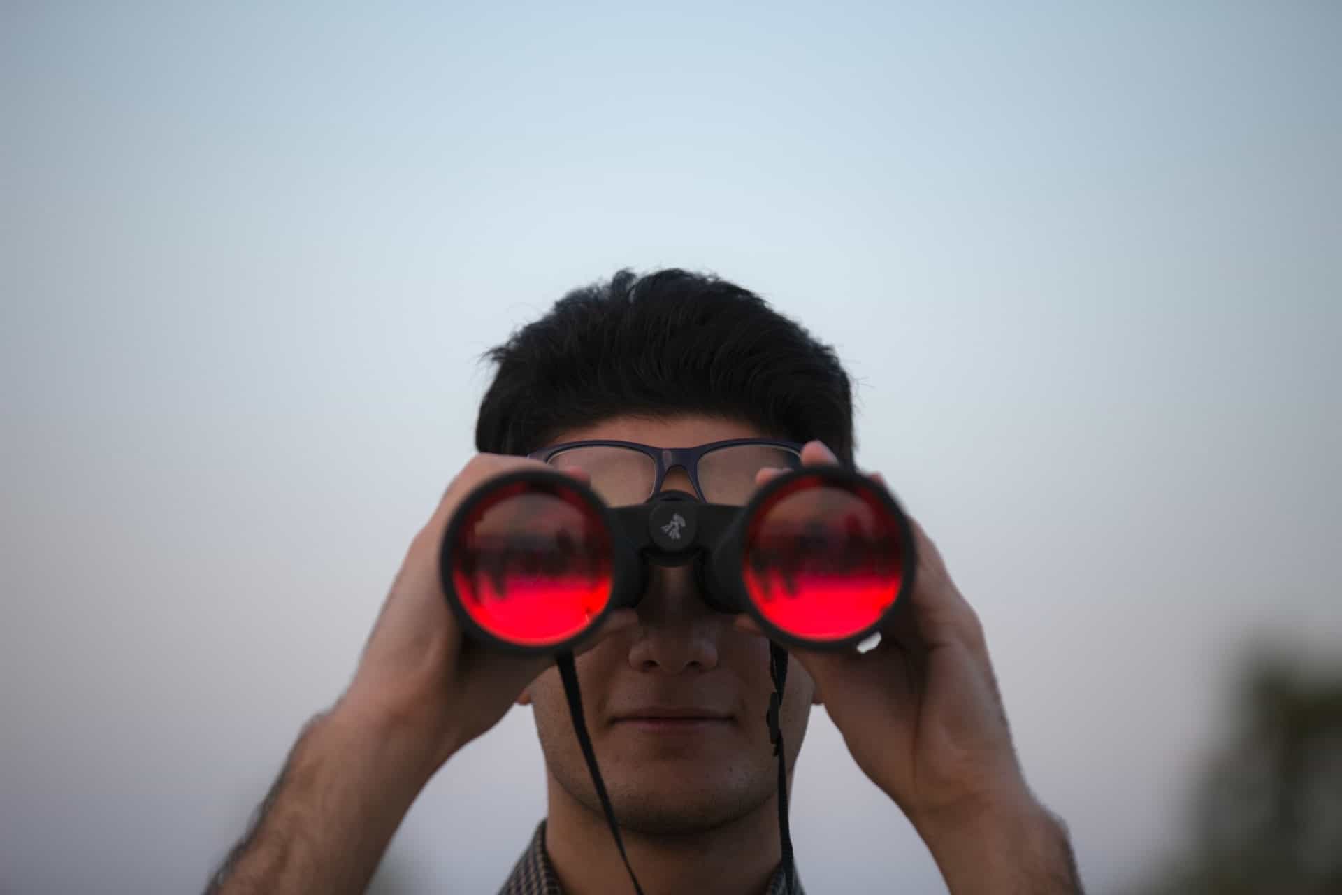 Binoculars Watching Looking Binoculars Watching Looking
