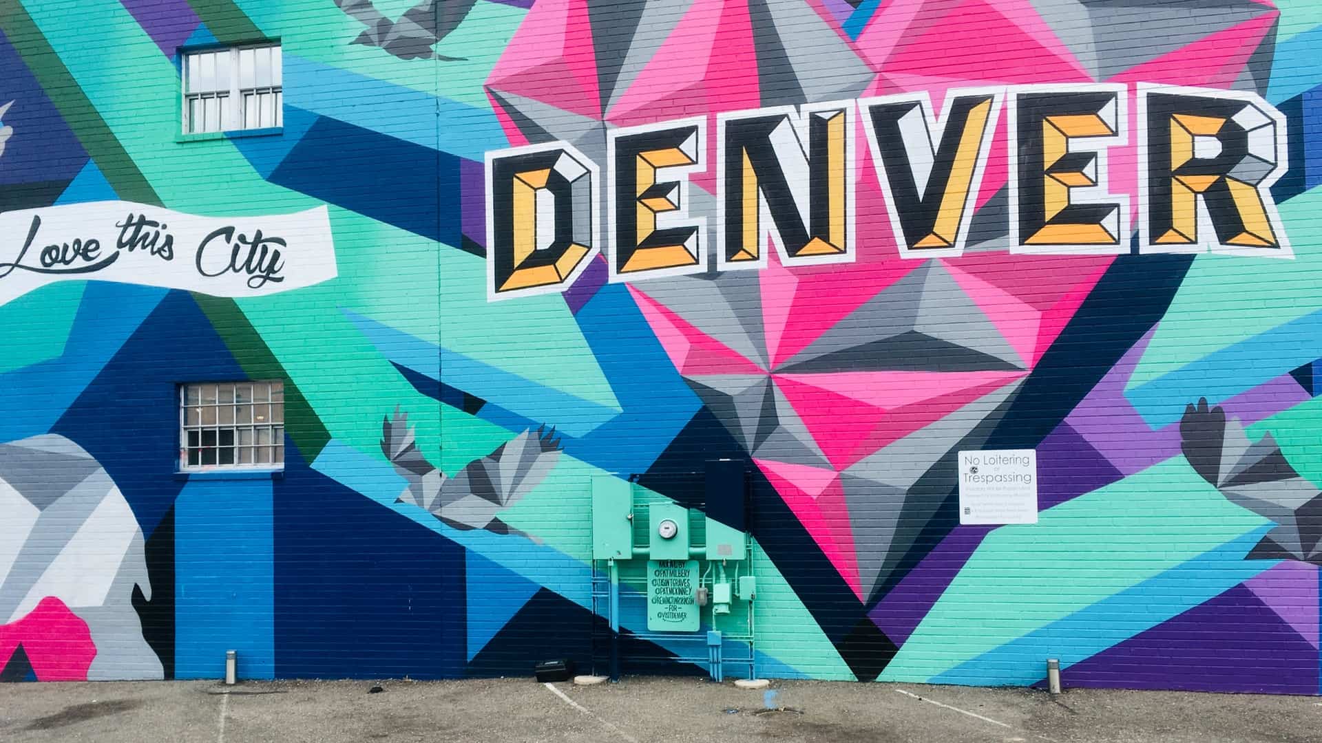 Denver Colorado Mural Denver Colorado Mural
