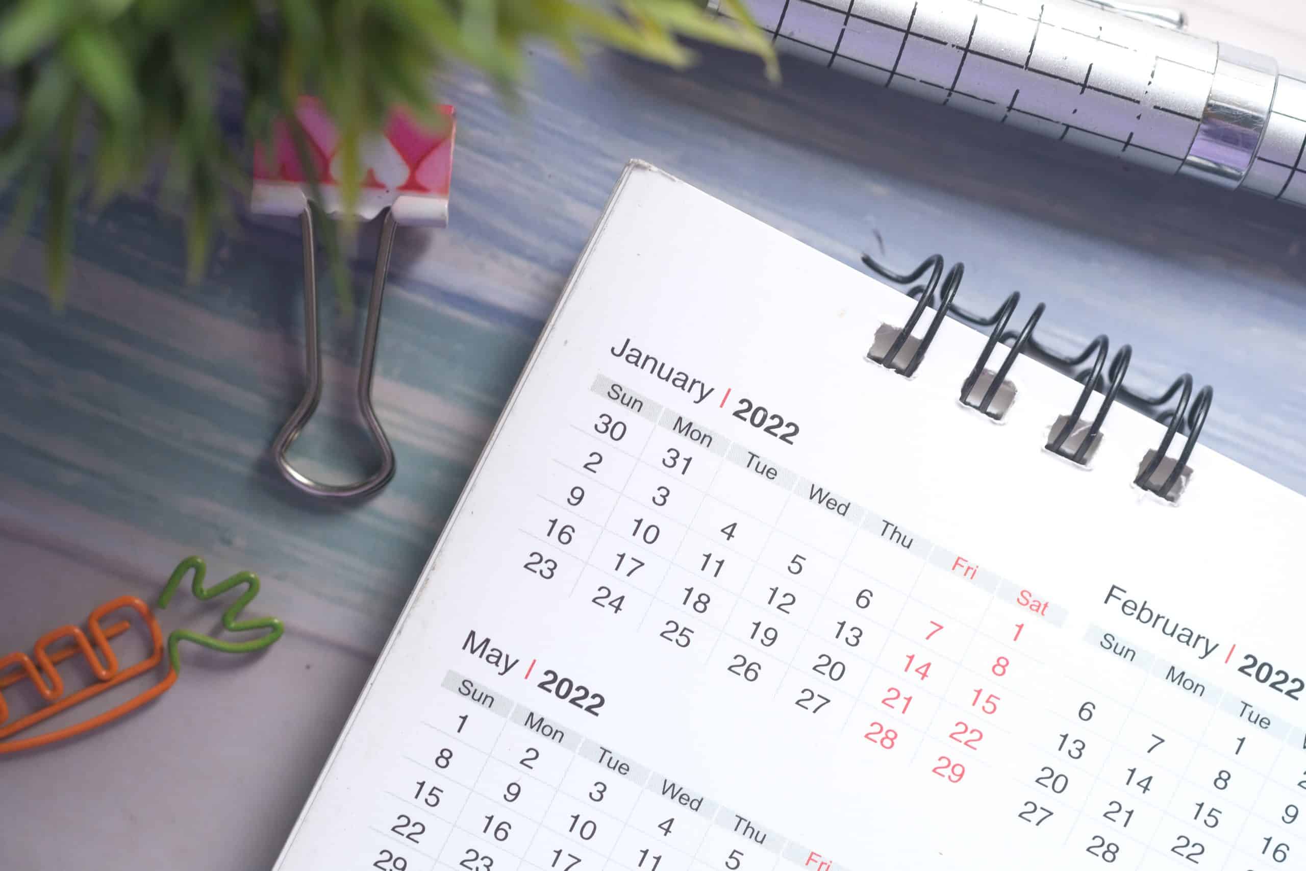 2022 calendar desk 2022 calendar desk