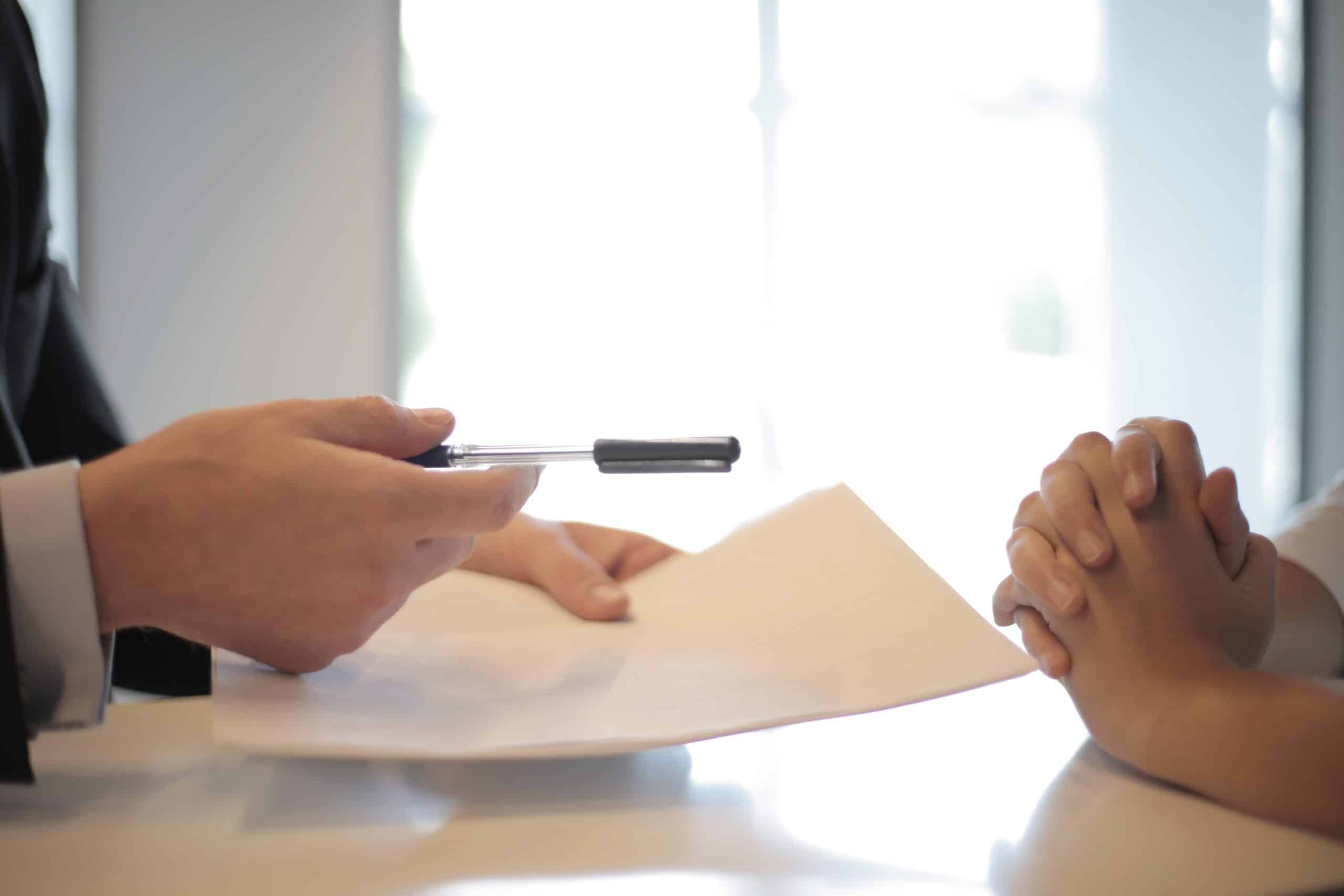 offer pen paper offer pen paper