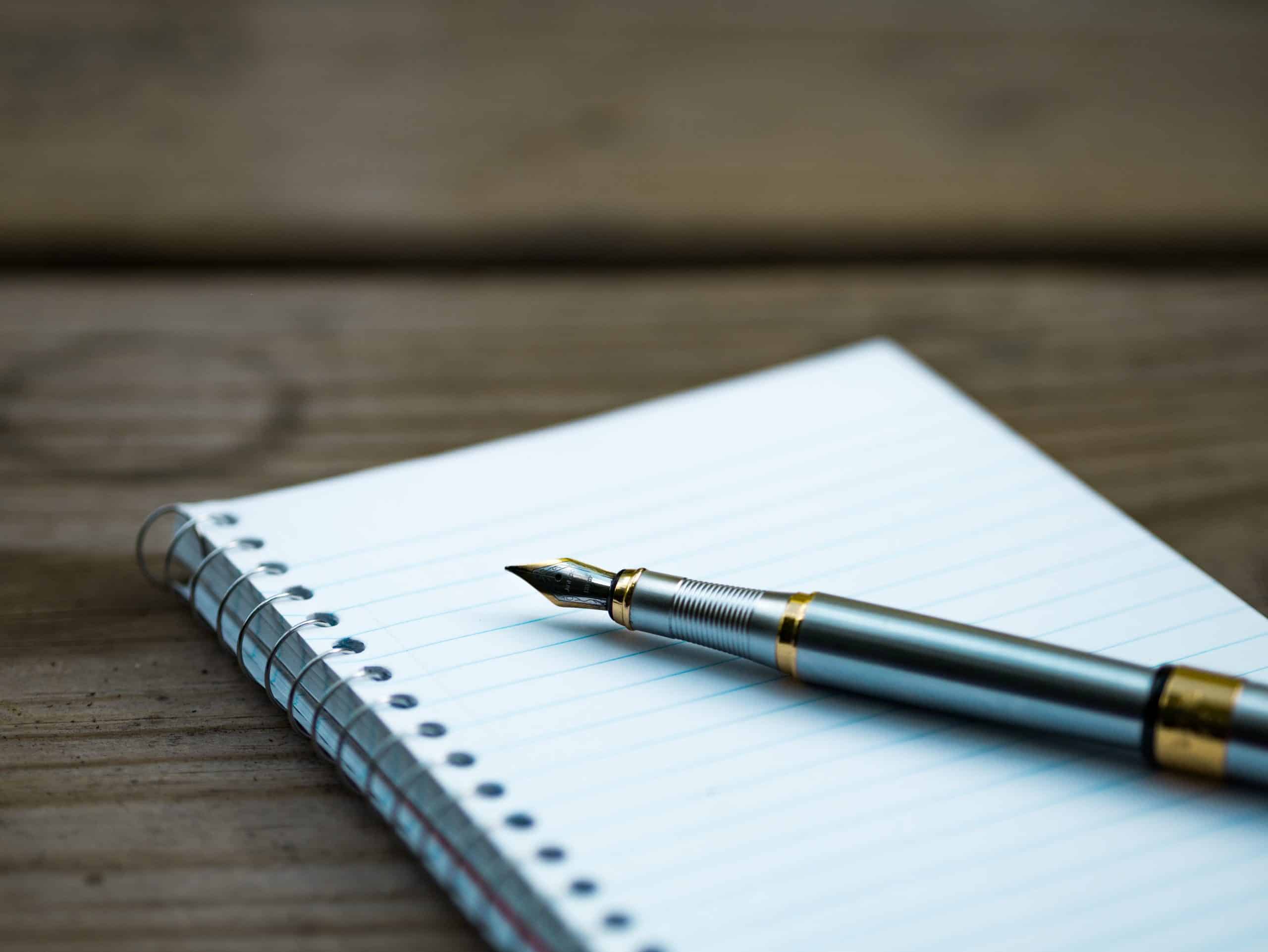 pen notebook pen notebook