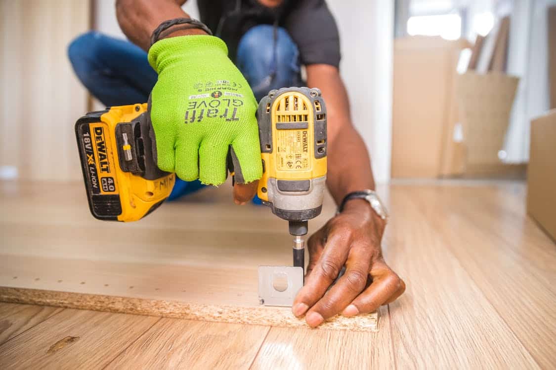 Construction lumber work