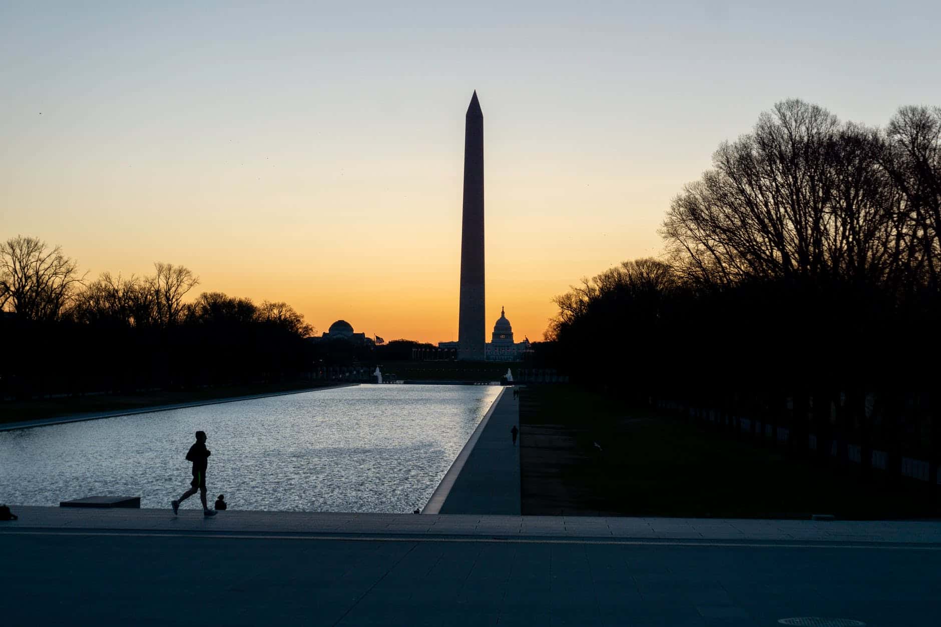 DC morning Washington runner