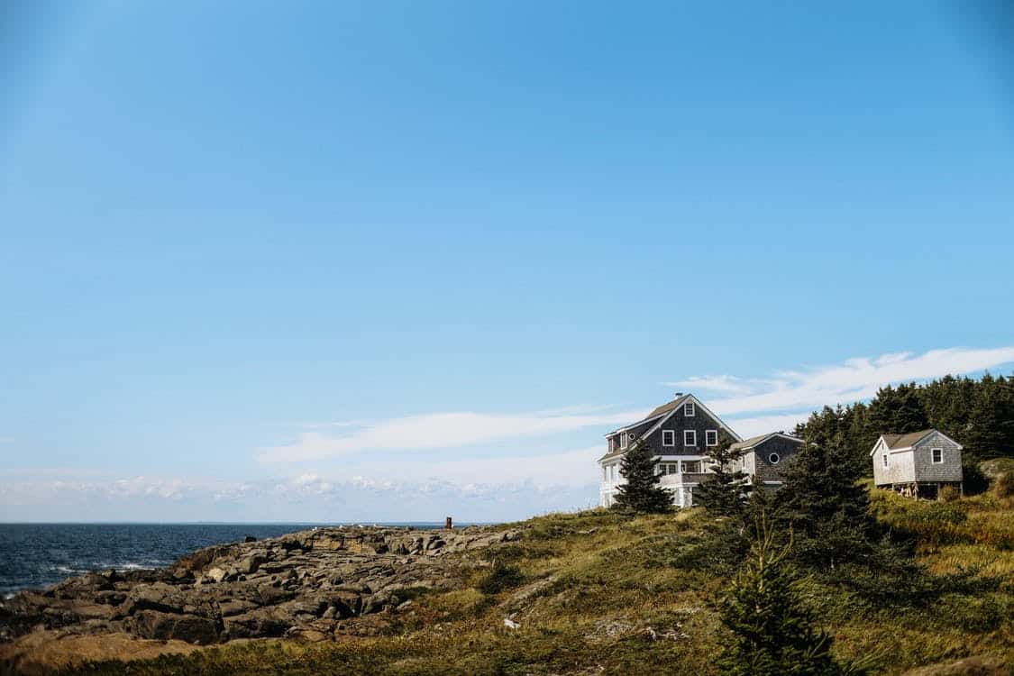 ocean house Blue