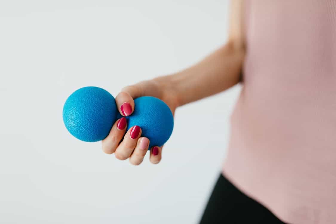 squeeze ball stress