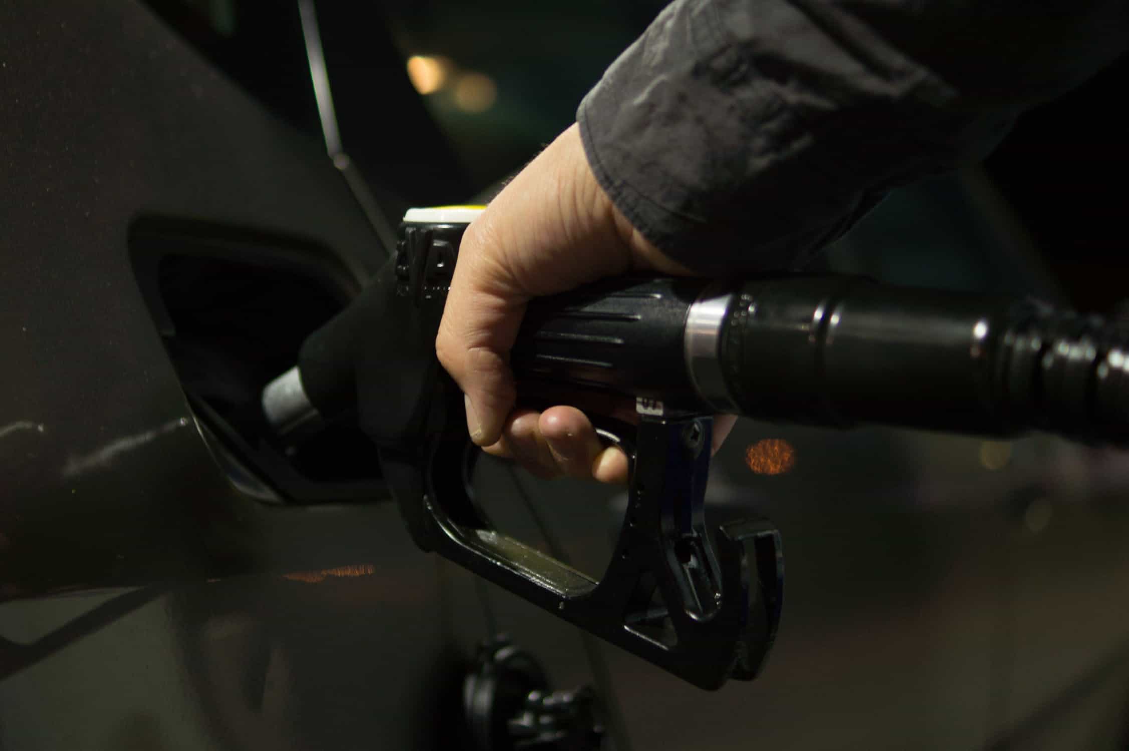 gas pump black inflation