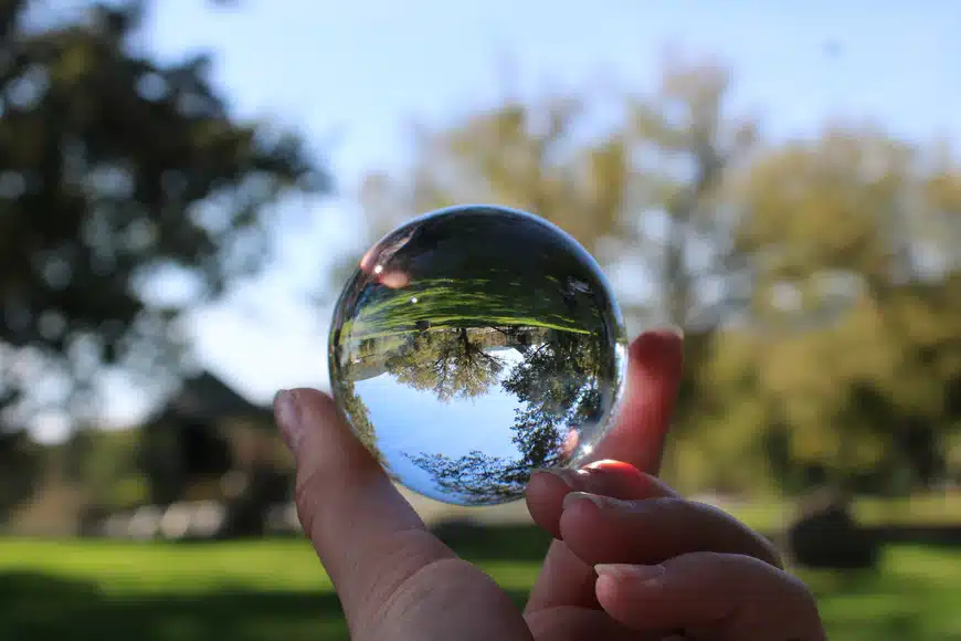 bubble green upside down
