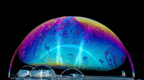 bubbles color rainbow