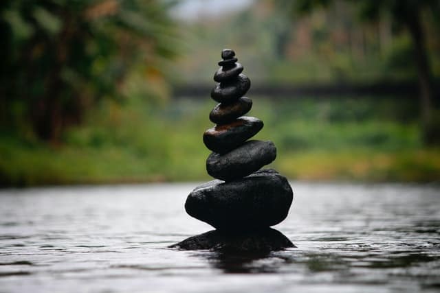 Calm Rock Stack Relaxed Relaxing Stress Free Calm Rock Stack Relaxed Relaxing Stress Free.jpg