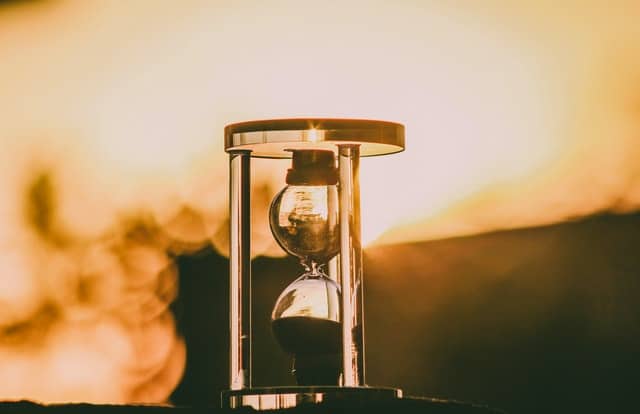 Hourglass Sunset Image Mirror Hourglass Sunset Image Mirror