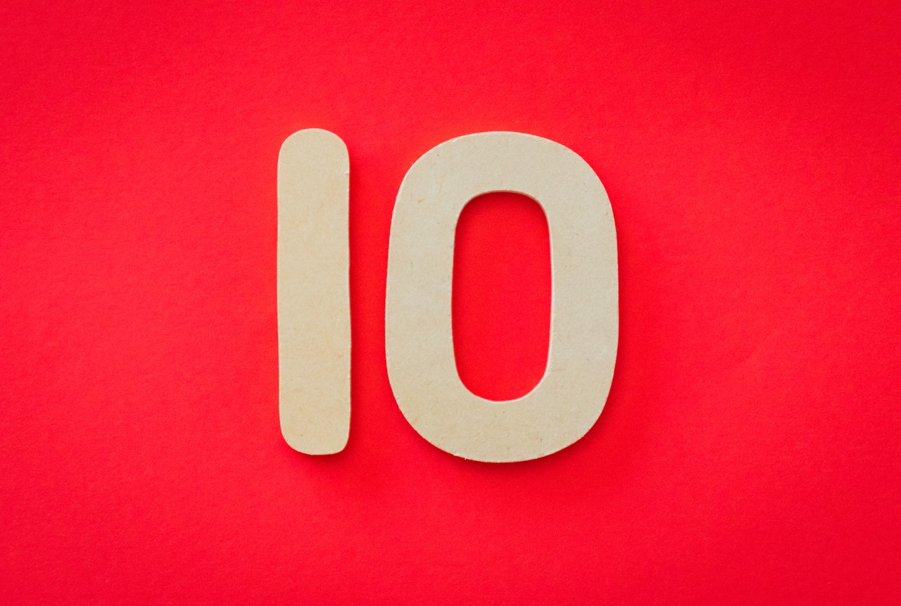 number 10 ten