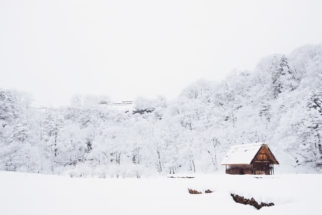 Cold Snow House Winter Cool Cooling Off Cold Snow House Winter Cool Cooling Off
