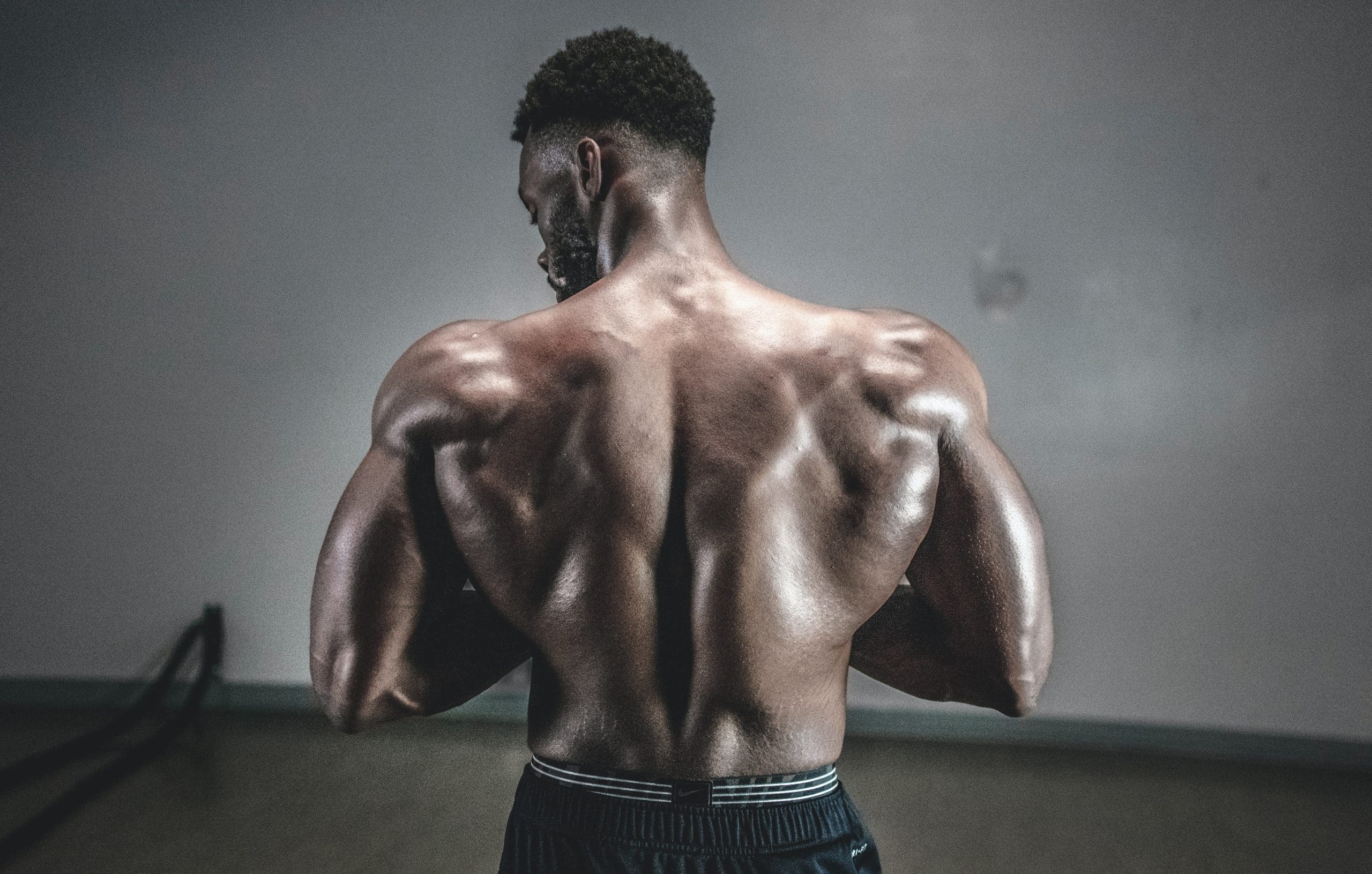 Strong Flex Man Muscles