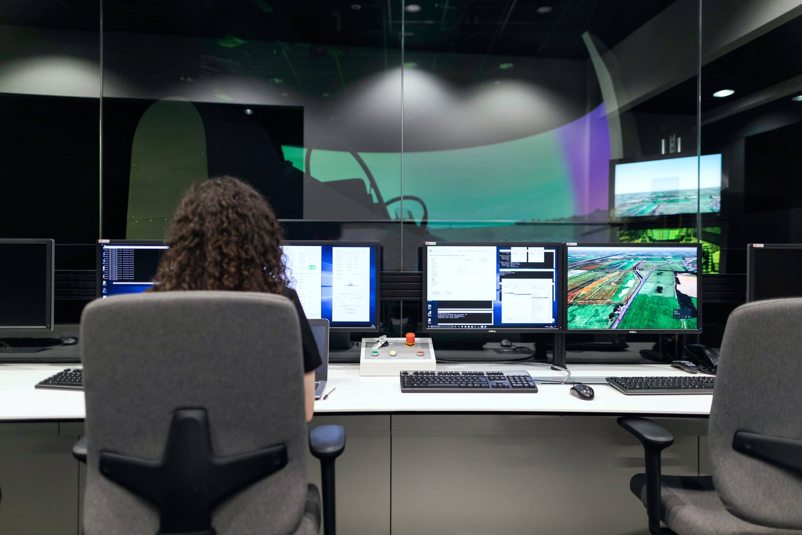 computers working screens