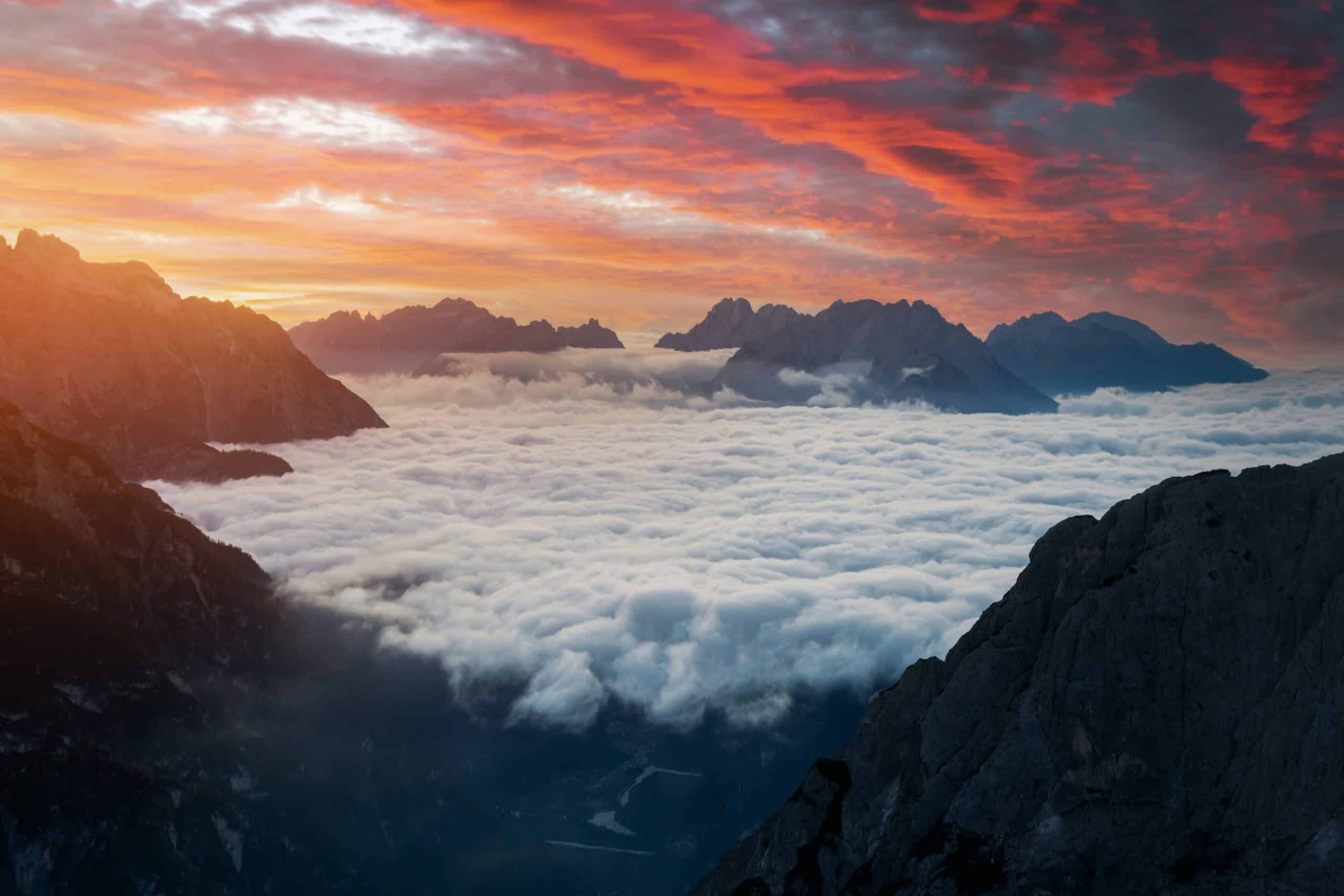 mountain peaks