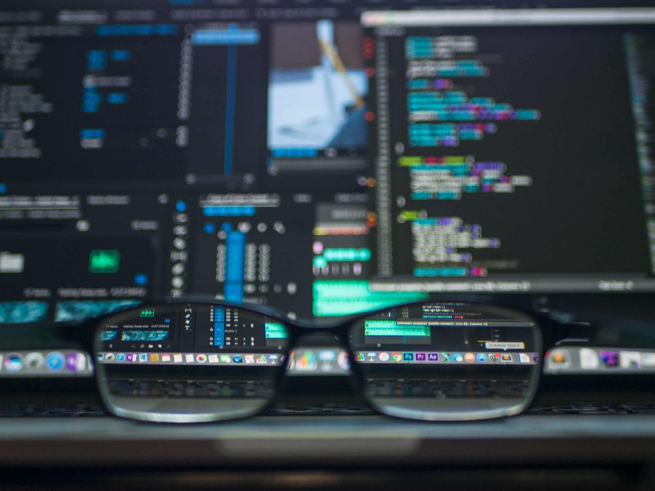 screening glasses computer