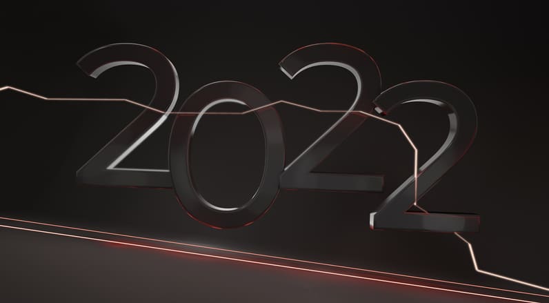 bear market 2022 negative falling prices or red line as recession or poor result 3d-illustration