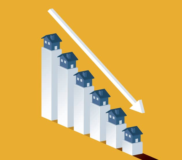 Homes decreasing in value