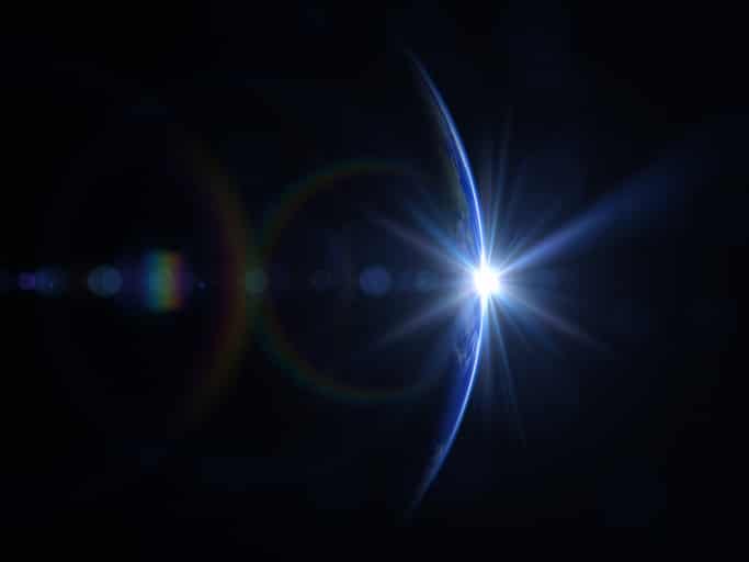 Sunrise In Space