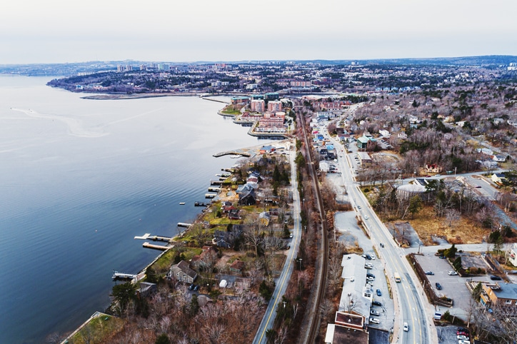 Aerial Townscape