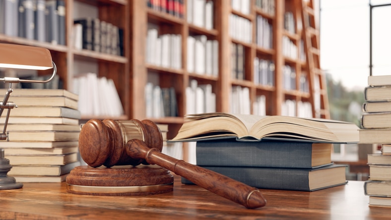 Legal Research In Library