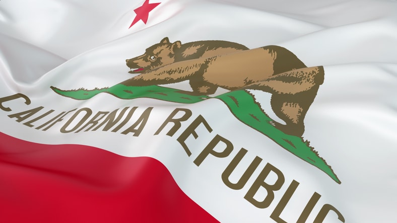Majestic Flag of California