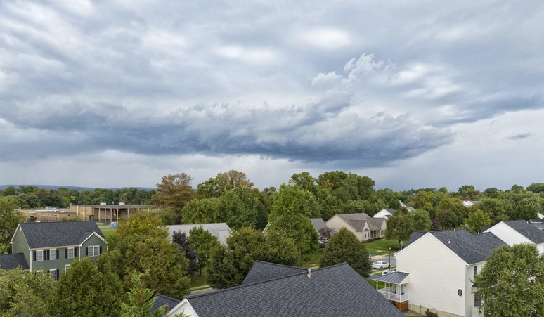 Storm Entering the Neighborhood