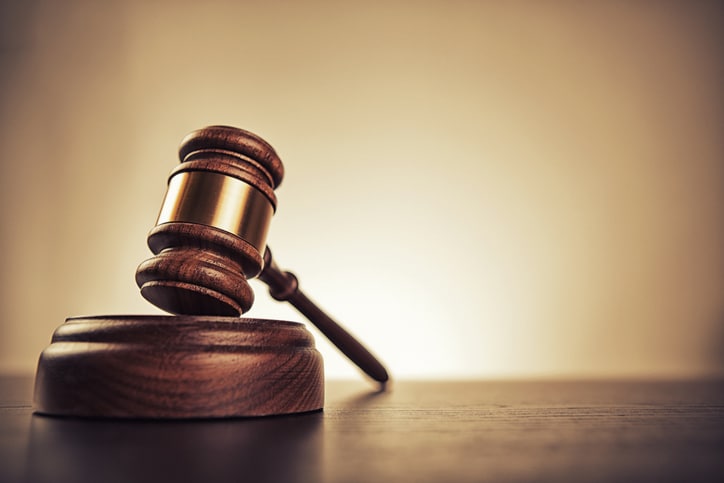 gavel Court Judge Orders Real Estate