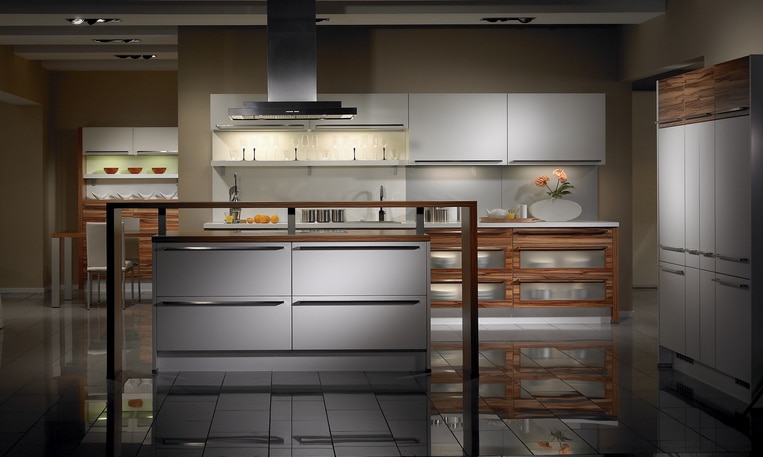 Stylish luxury modern kitchen in apartement Modular Kitchen
