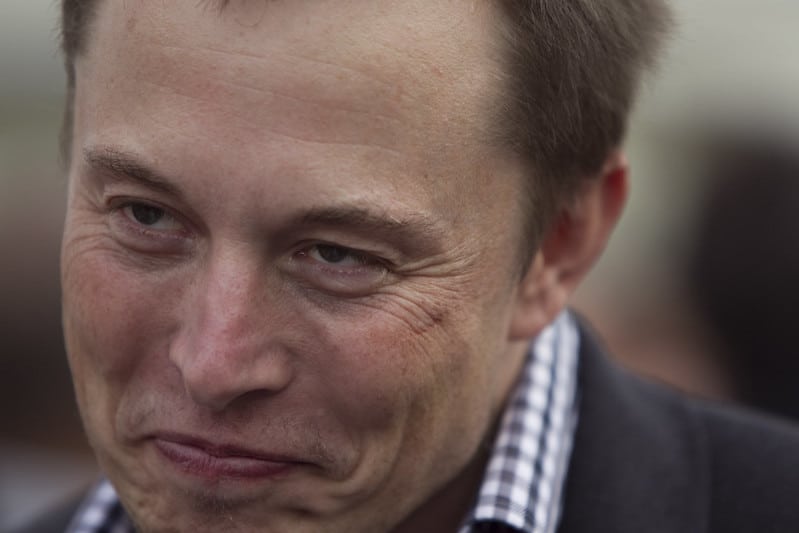 Elon Musk closeup
