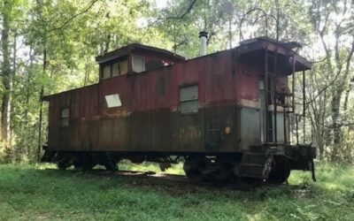 Now Listed: Train Caboose in the Georgia Woods, $42K, No Utilities or Running Water