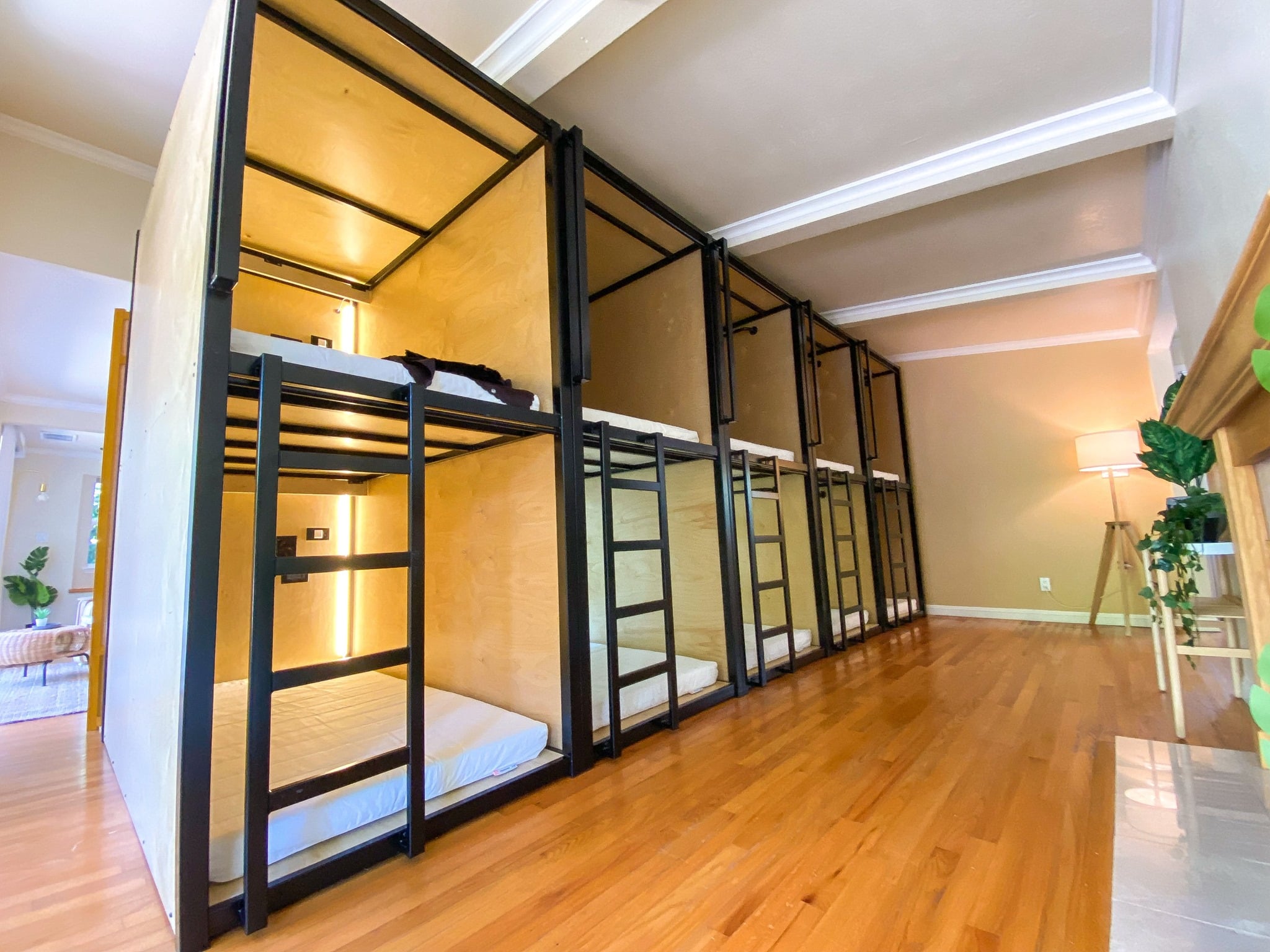 sleeping pods
