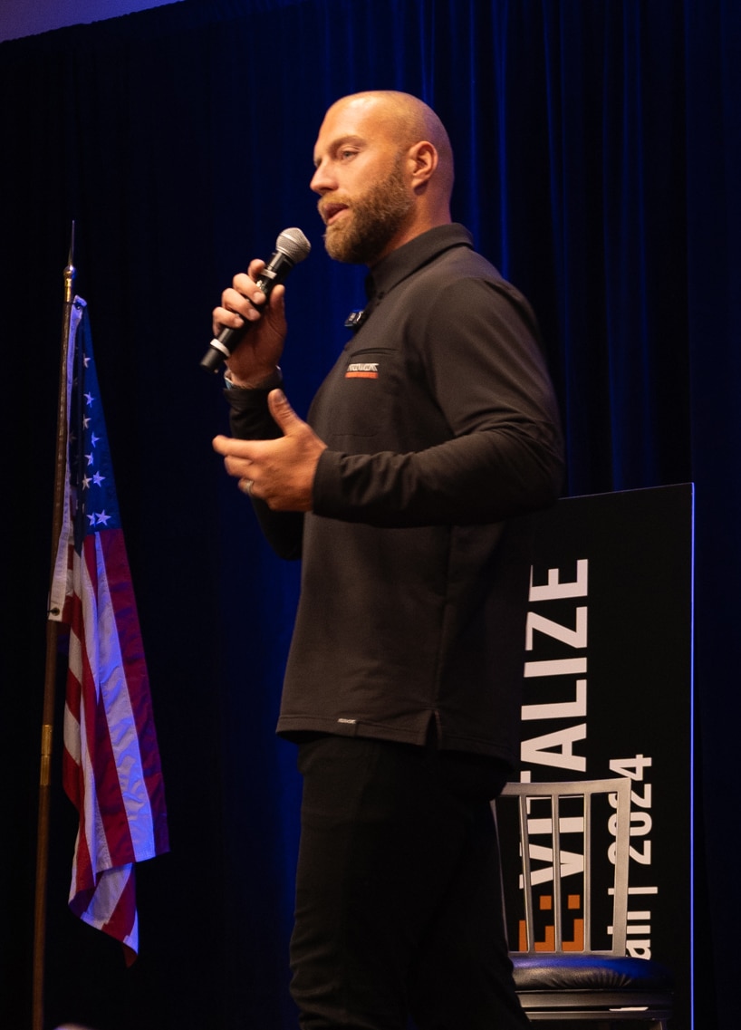 Paul Kreuger speaks at RE:Ignite