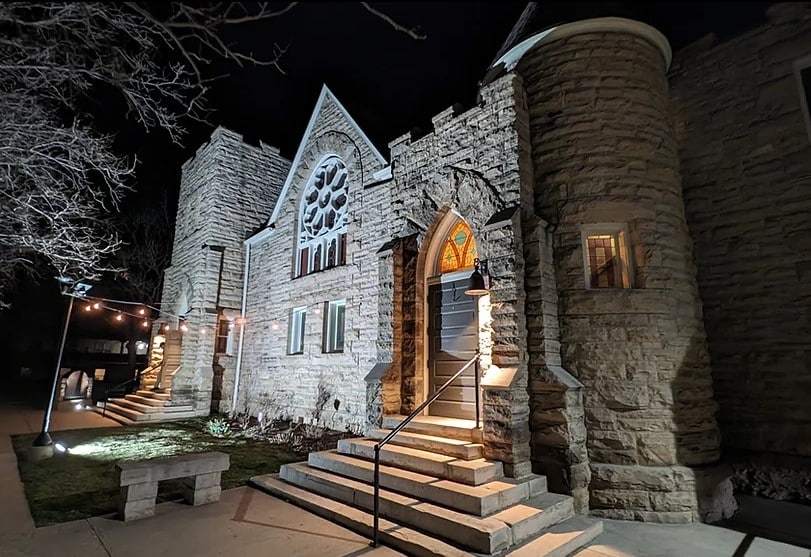 old stone church
