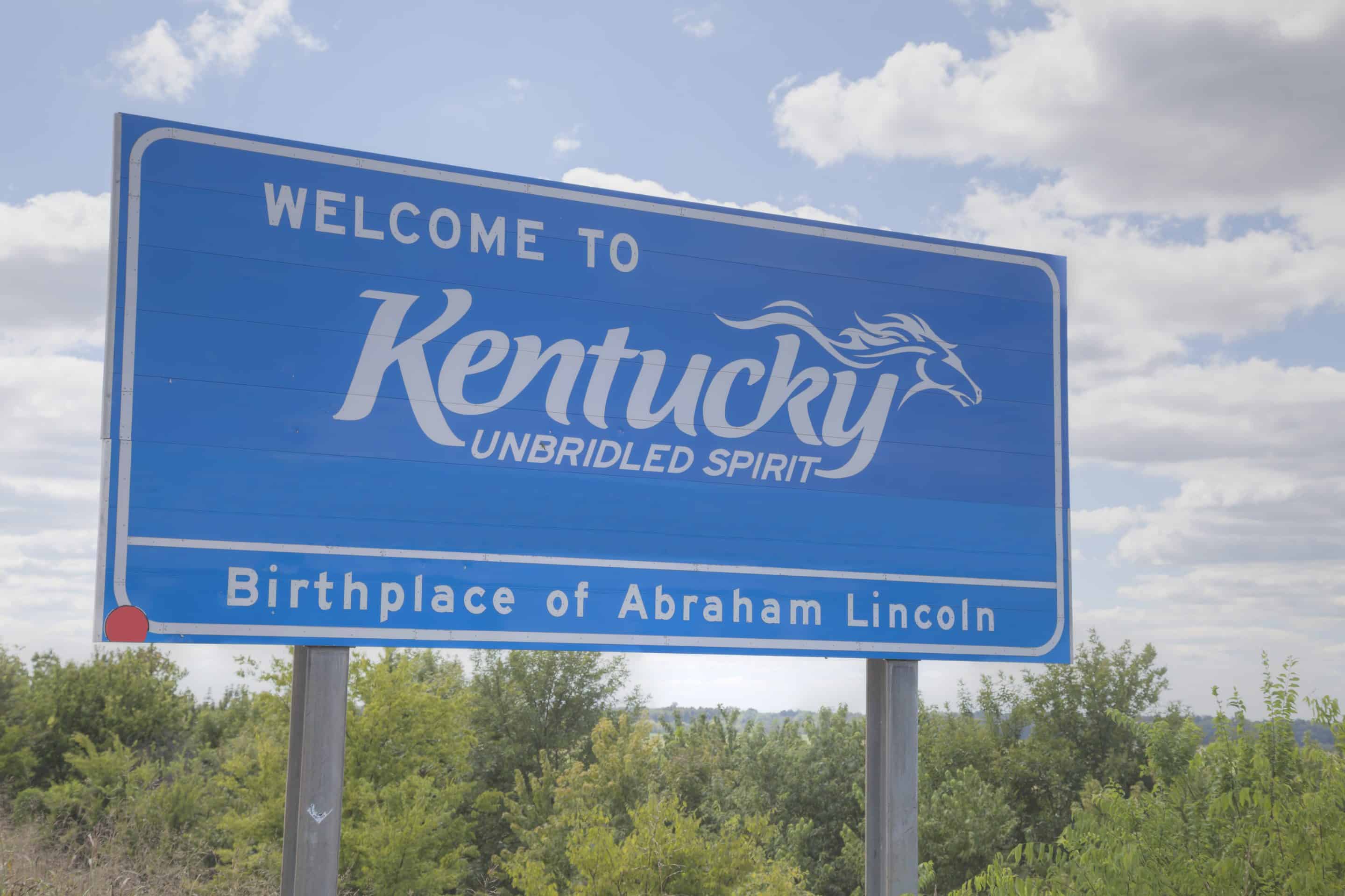Welcome to Kentucky road sign AndreyKrav / Getty Images