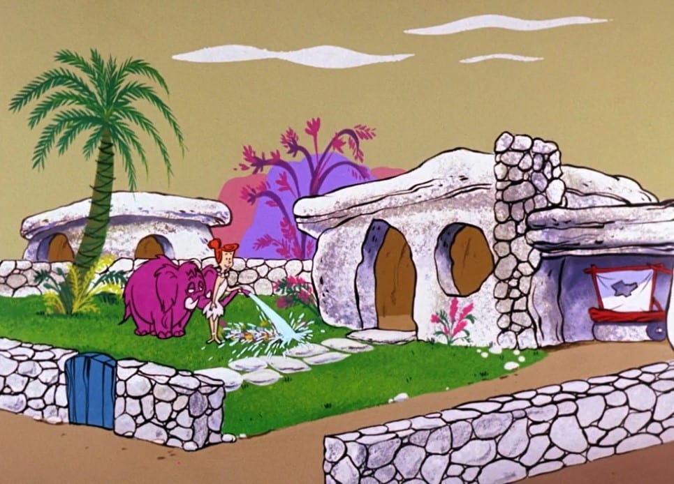 flinstones house